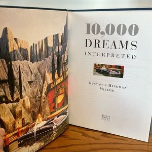 10,000 Dreams Interpreted. G H Miller  excellent condition hardcover